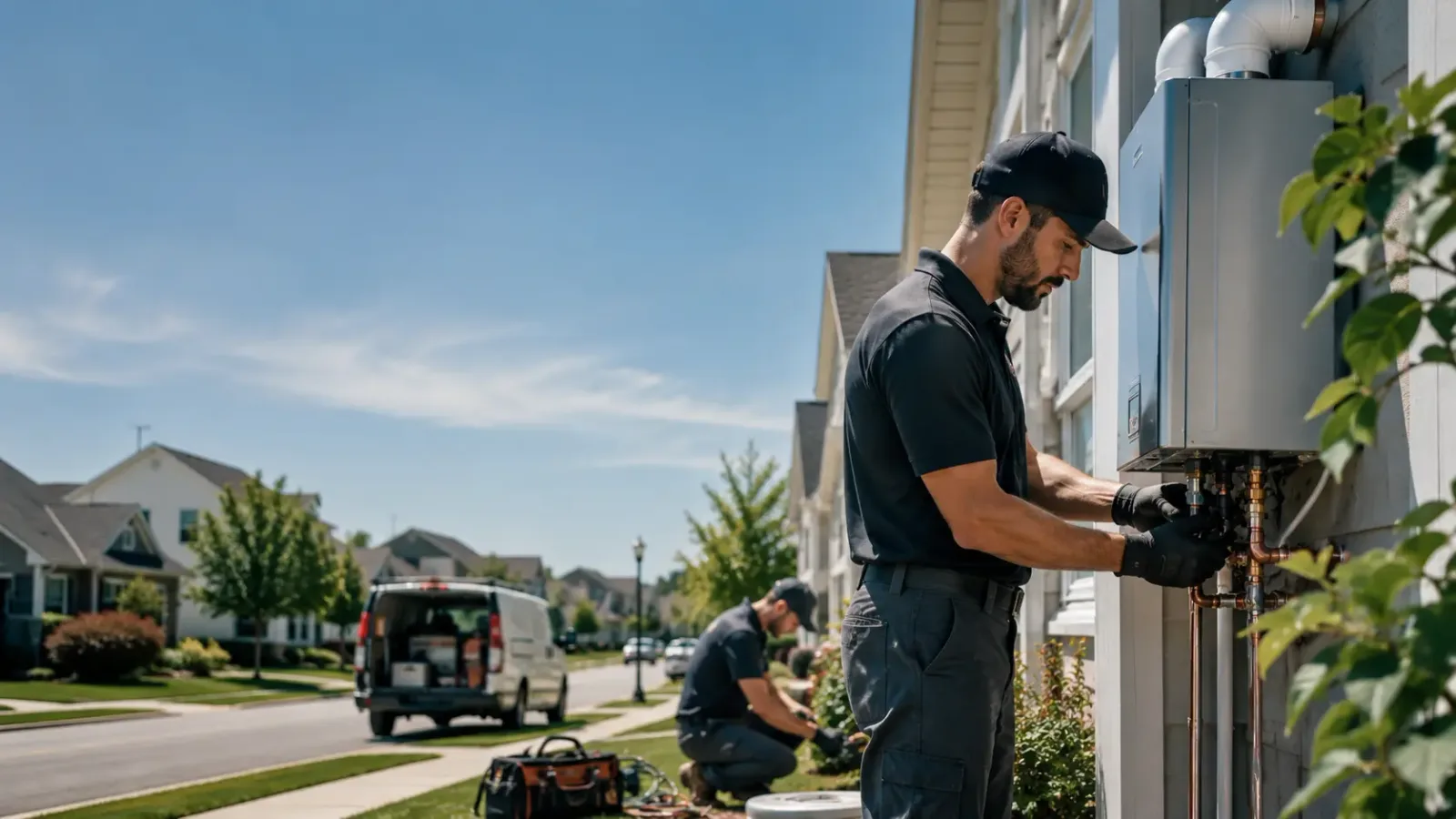 Tankless Water Heater Installation in Grimesland, NC